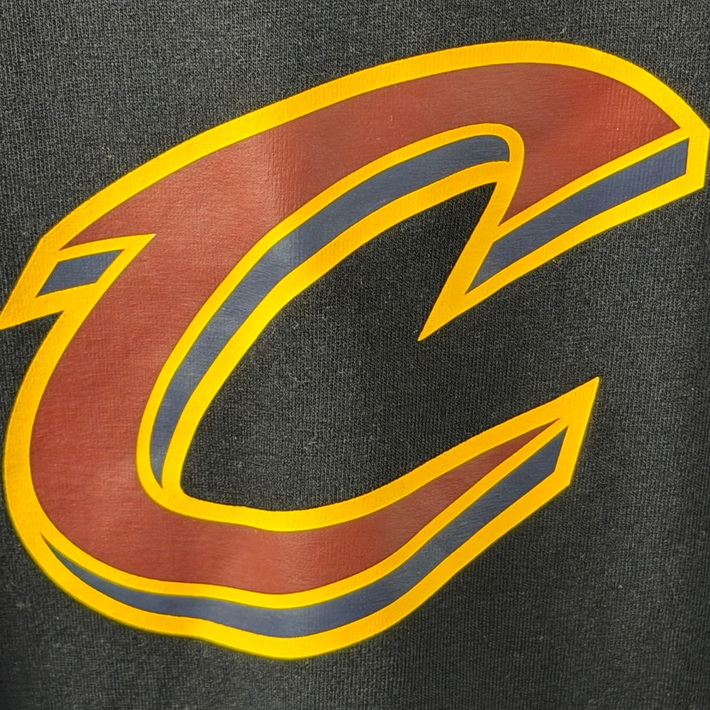 Nike Cleveland Cavaliers NBA Dri-FIT Short Sleeve T-Shirt Black Mens Small